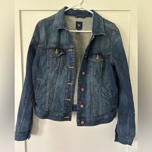 GAP Women's Classic Indigo Jean Jacket